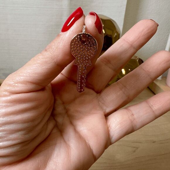 PREMIER DESIGNS Rose Gold Tone‎ Crystals Pendant - Picture 3 of 6